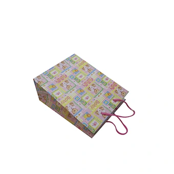 Customized Wholesale Eco-Friendly Cute Paper Bag for Kids