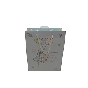 Customized Wholesale Eco-Friendly Cute Paper Bag for Kids