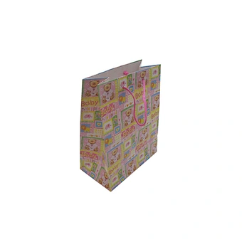 Customized Wholesale Eco-Friendly Cute Paper Bag for Kids
